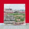 Great American Ball Park Print, Artist Drawn Baseball Stadium, Cincinnati Reds Baseball