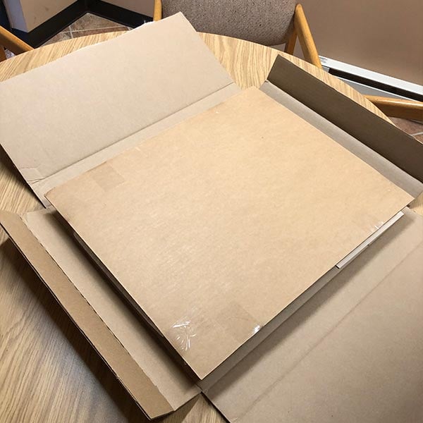 Our packaging is reinforced with cardboard to ensure your order does not get bent or damaged in transit.