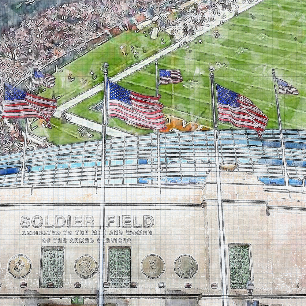 close-nfl-chi-01 Soldier Field, Chicago Bears Football