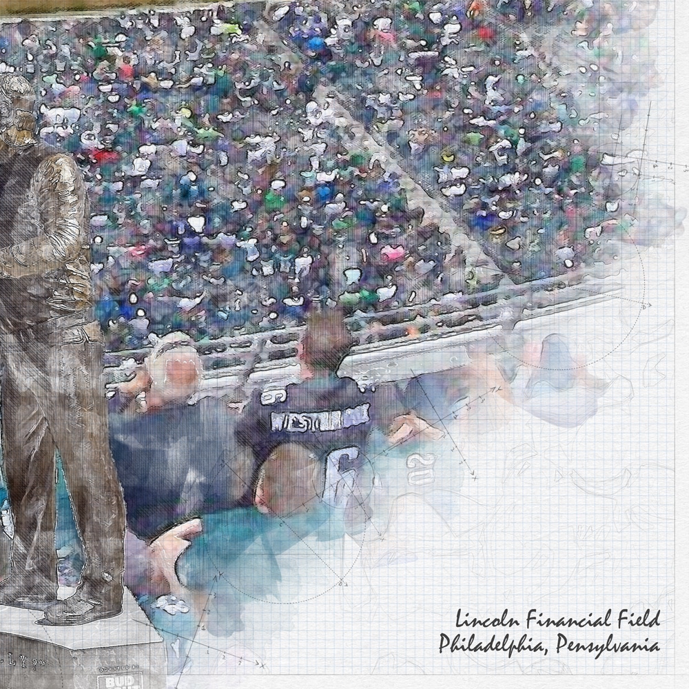 close-nfl-phi-03 Lincoln Financial Field, Philadelphia, Pennsylvania, Philadelphia Eagles Football