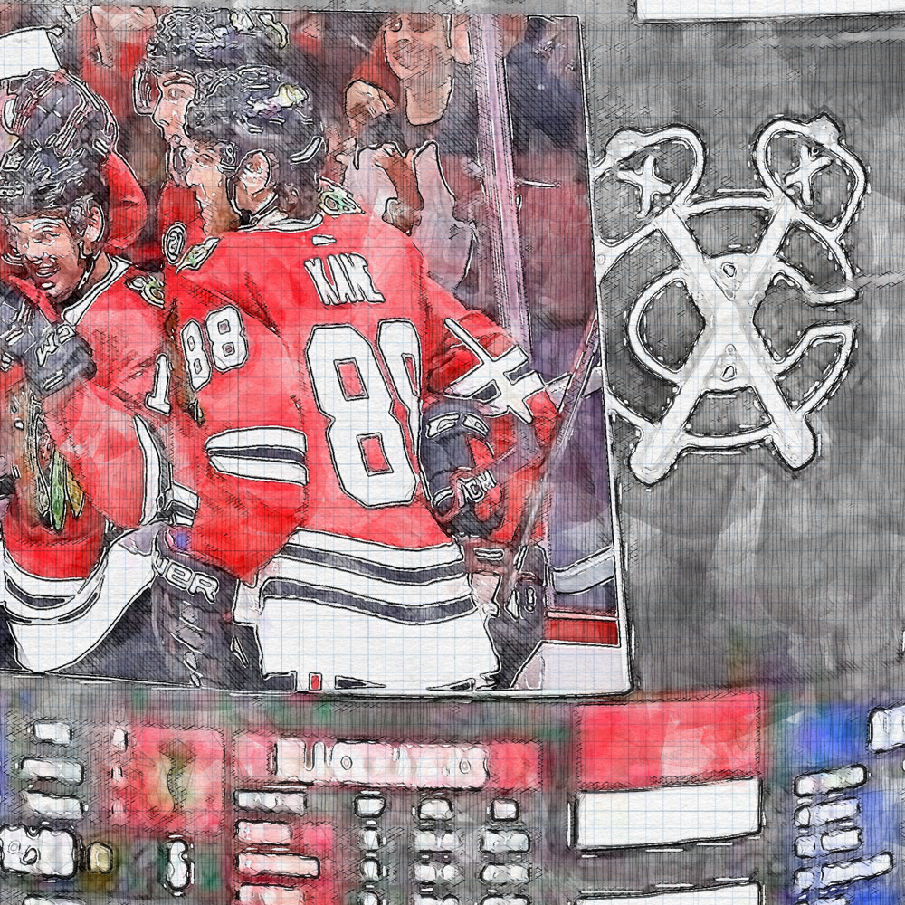 close-nhl-chi-02 United Center, Chicago, Illinois, Chicago Blackhawks Hockey