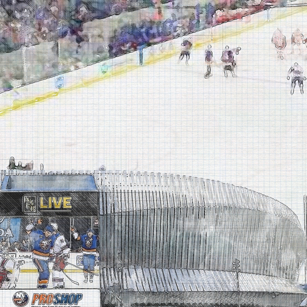 close-nhl-nyi-01 Nassau Veterans Memorial Coliseum, Uniondale, New York, New York Islanders Hockey