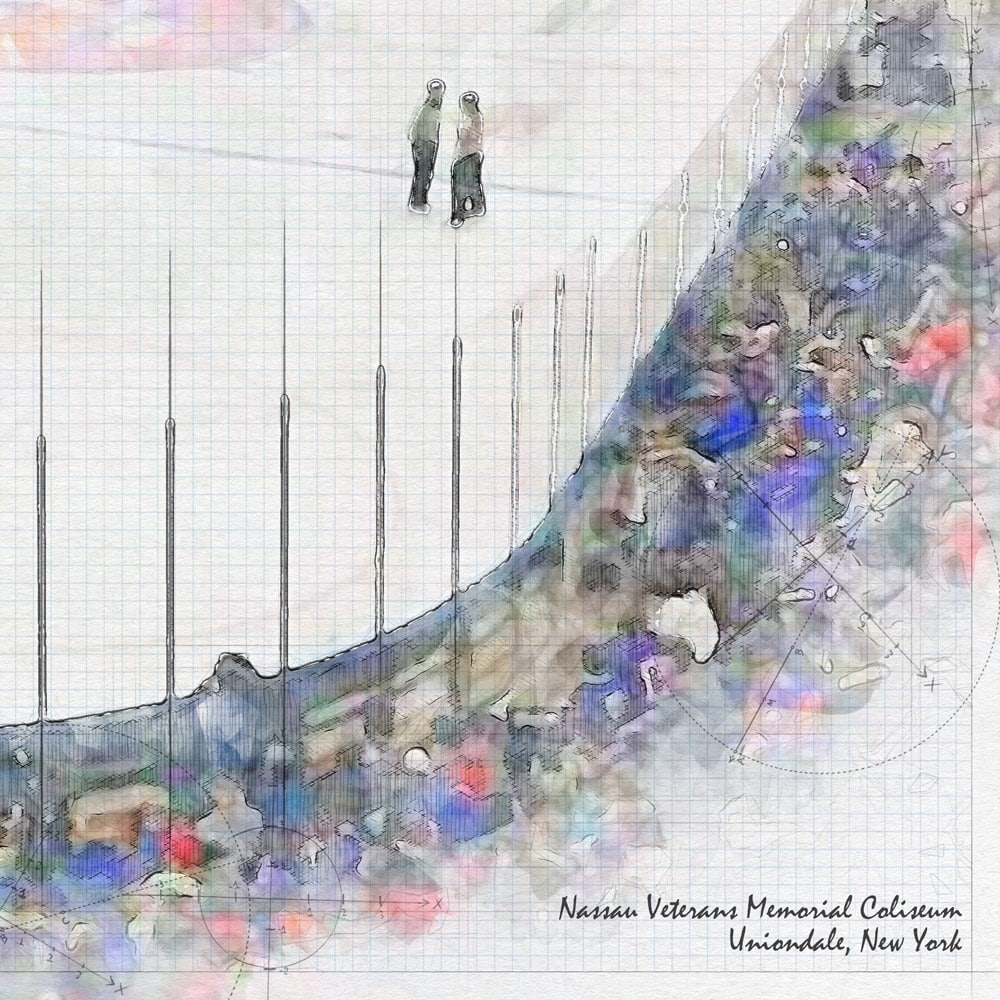 close-nhl-nyi-03 Nassau Veterans Memorial Coliseum, Uniondale, New York, New York Islanders Hockey