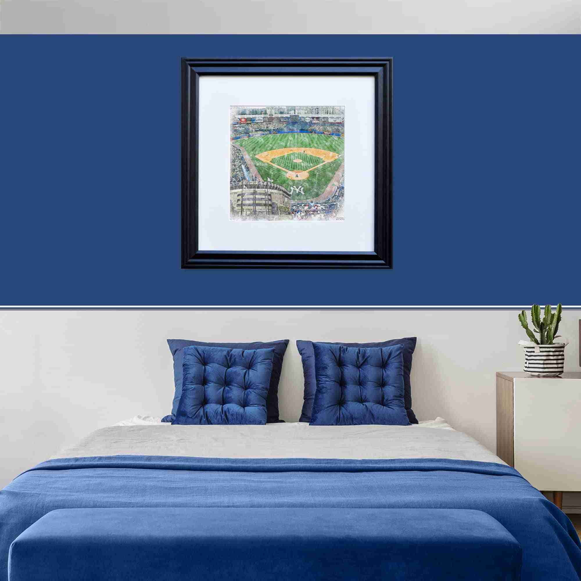 print-mlb-nyy-historic Historic Yankee Stadium, Bronx, New York