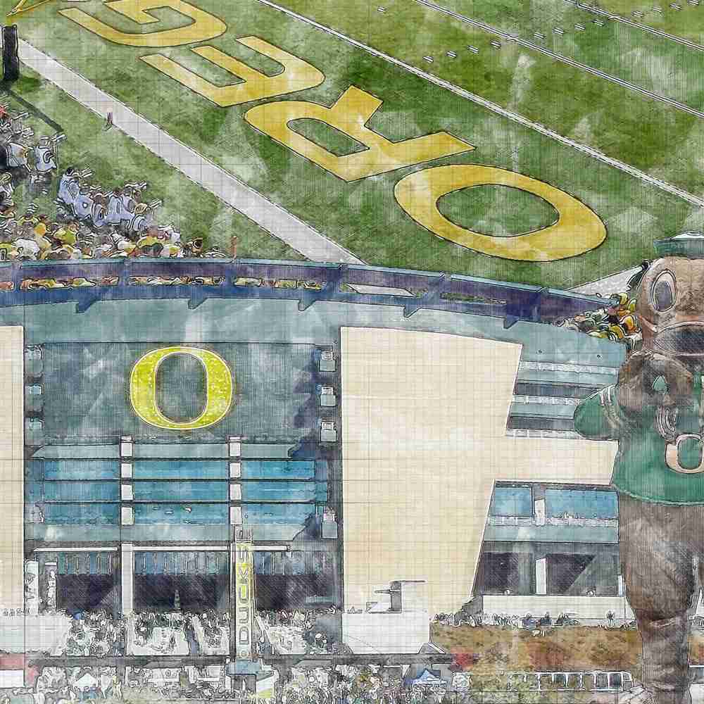 close-ncaa-oregon-01 Autzen Stadium, Eugene, Oregon, Oregon Ducks College Football