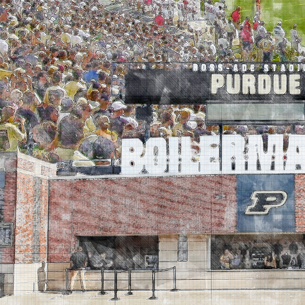close-ncaa-purdue-01 Ross-Adea Stadium, West Lafayette, Indiana, Purdue Boilermakers College Football