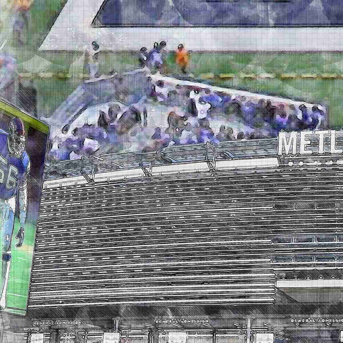 close-nfl-nyg-01 MetLife Stadium, East Rutherford, New Jersey, New York Giants Football