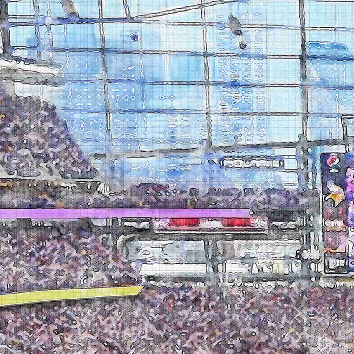 close-nfl-min-02 U.S. Bank Stadium, Minneapolis, Minnesota, Minnesota Vikings Football