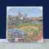 Progressive Field Print, Artist Drawn Baseball Stadium, Cleveland Guardians Baseball