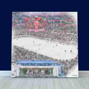 Amerant Bank Arena Print, Florida Panthers Wall Art, Hockey Arena Art