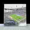 Allegiant Stadium Print, Artist Drawn Football Stadium, Las Vegas Raiders Football