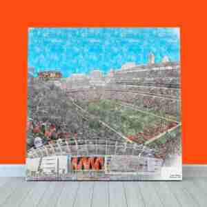 Paycor Stadium Print, Cincinnati Bengals Wall Art, Football Stadium Art