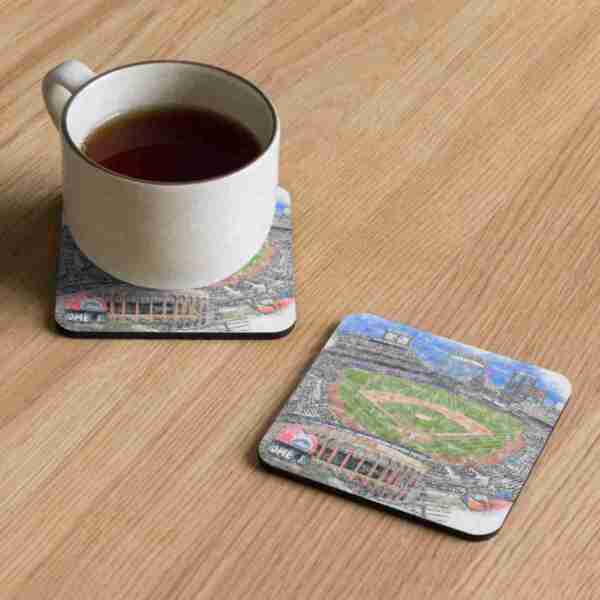 Citi Field Print, New York Mets Wall Art, Baseball Stadium Art