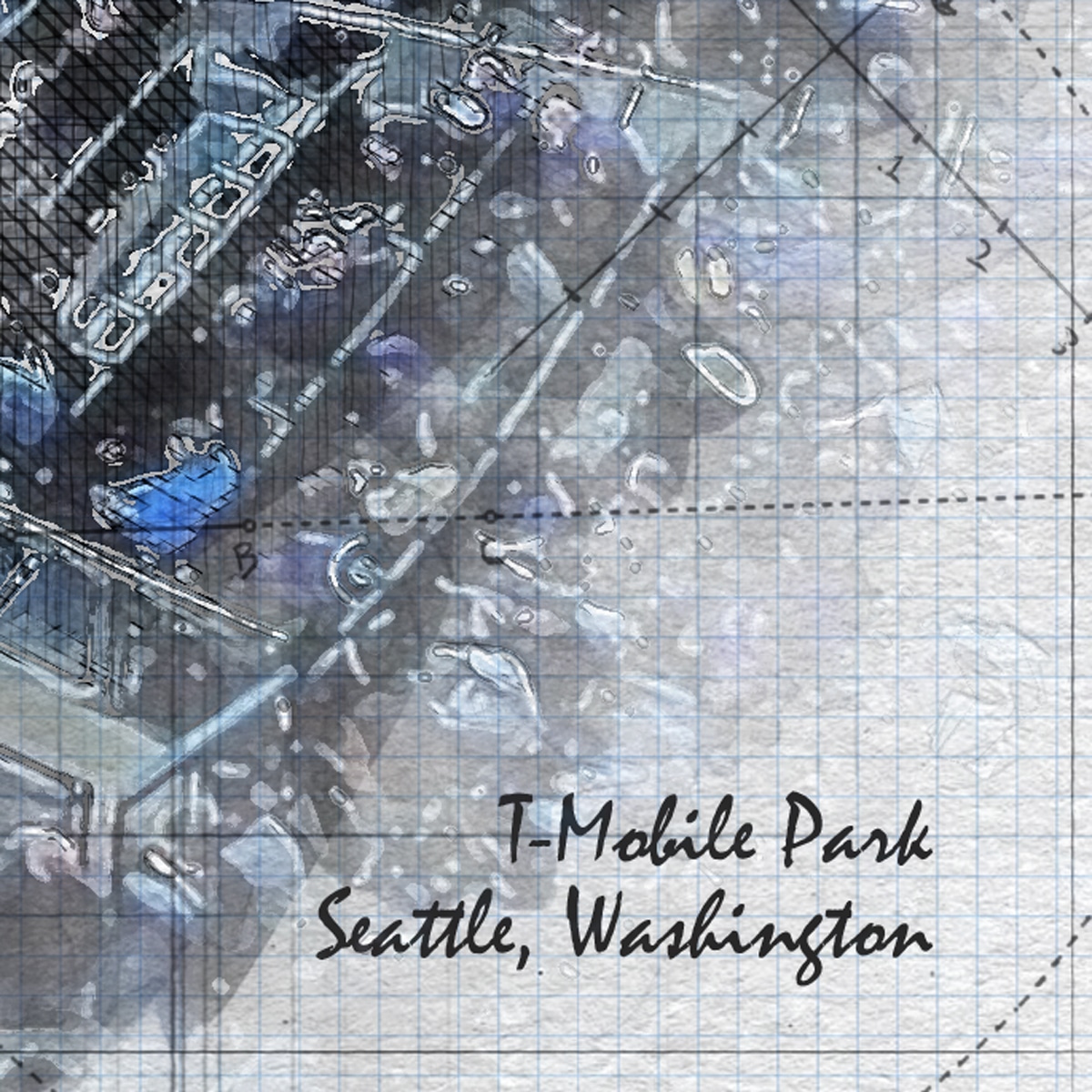 2026 Limited Edition Fireworks Series, T-Mobile Park Canvas Wrap, Seattle Mariners Baseball