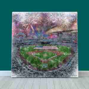 2026 Limited Edition Fireworks Series, T-Mobile Park Canvas Wrap, Seattle Mariners Baseball